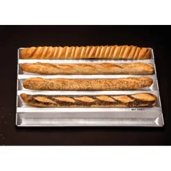 Alu-Gaufer plaques à pain bongard 800 x 430 5 baguettes