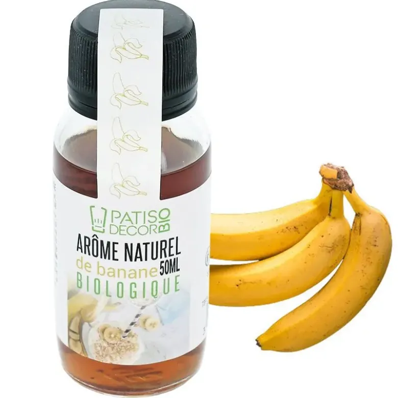 Arôme naturel de Banane biologique 50 ml