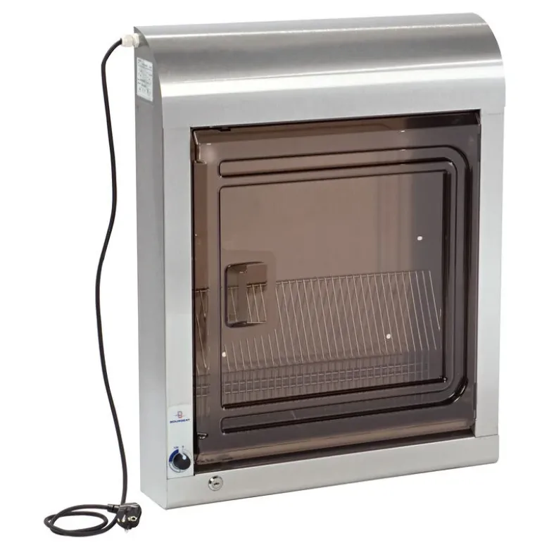 armoire de décontamination avec serrure - avec panier fil inox - pour 20 couteaux