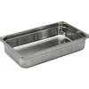 bac gastronorme perforé inox - sans anse - GN 1/2 profondeur 10 cm