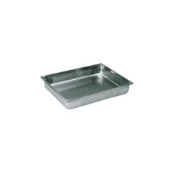 bac gastronorme perforé inox - sans anse - GN 2/1 profondeur 15 cm