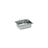 bac gastronorme plein inox - avec anses escamotables - GN 1/2 profondeur 15 cm
