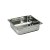 bac gastronorme plein inox - sans anse - GN 2/3 profondeur 15 cm
