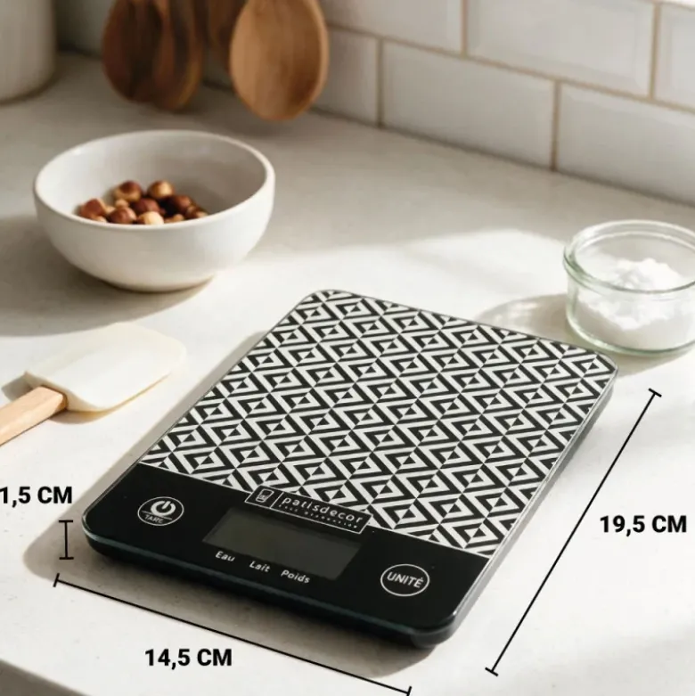 Balance de cuisine digitale conversion des liquides
