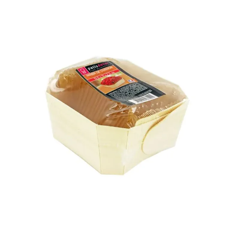 Barquette de cuisson bois 13,5 cm
