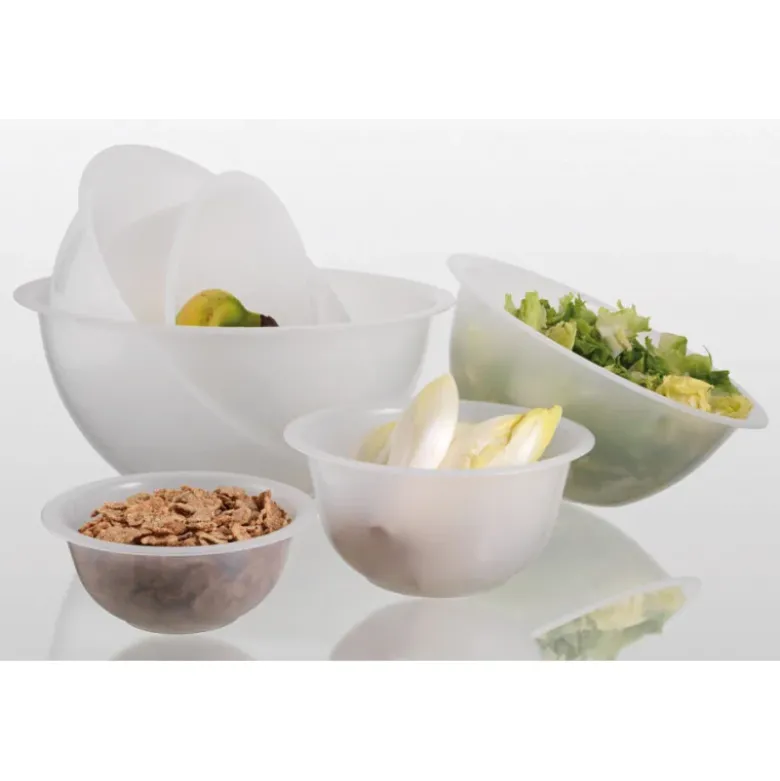 Bassine demi-ronde polypropylène Ø 19 cm - 1 litre