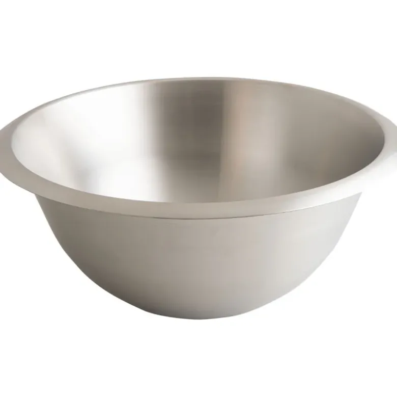 bassine inox hémisphérique 35 cm