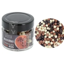 Billes de céréales 3 chocolats 45 g