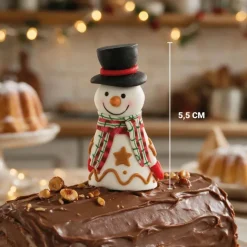 Bonhomme de neige sur pique