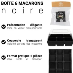 Boîte de 6 macarons