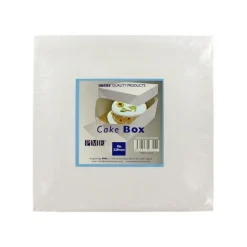Boîte pâtissière blanche hauteur 15 cm PME