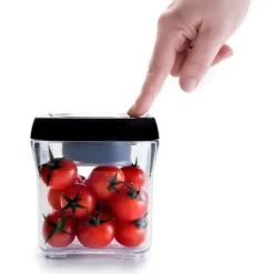 Boîte sous vide rectangulaire empilable 1 l