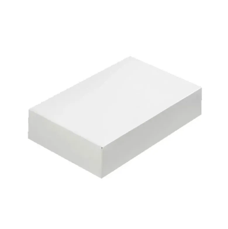 Boîte traiteur blanche 43 x 29 x 6 cm