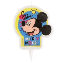 Bougie anniversaire Mickey 7,5 cm