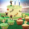 Bougies + ballons de football (x 12)