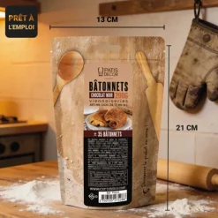 Bâtons de chocolat noir - 44% de cacao - 200g (x35)