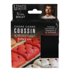 Cadre carré Coussin 9x9 cm - Édition signature Brian Boclet