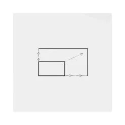 Cadre à entremets extensible inox 30 à 57 cm De Buyer