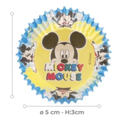 Caissette cupcake Mickey (x25)