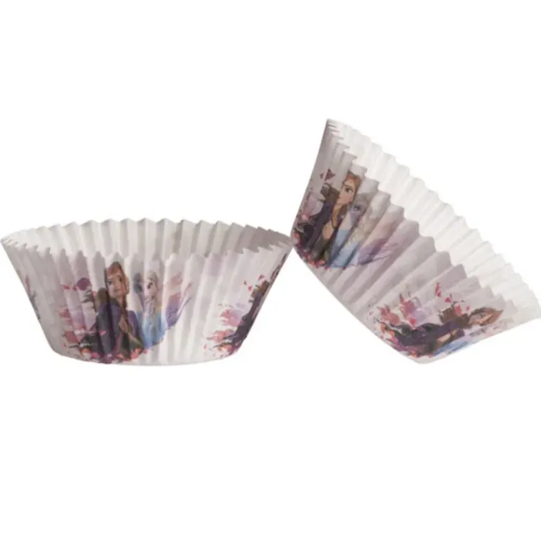 Caissette cupcake Reine des Neiges (x25)