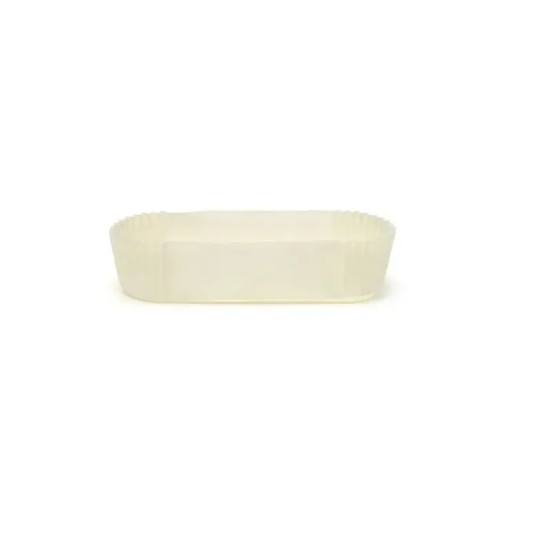 Caissette ovale plissée blanche Calypso n°88 (x1000)