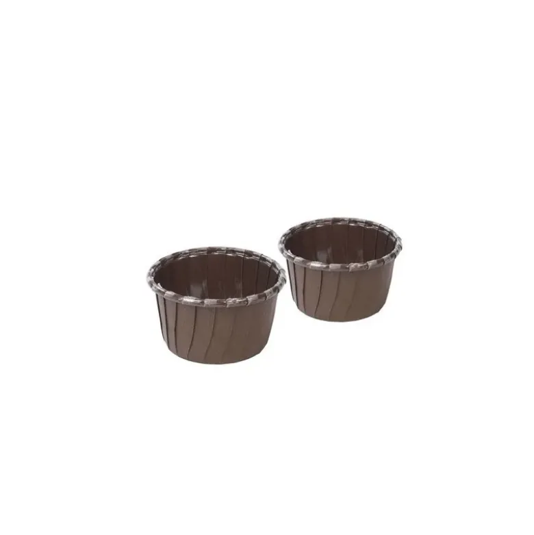 Caissettes cuisine en carton marron (x250)