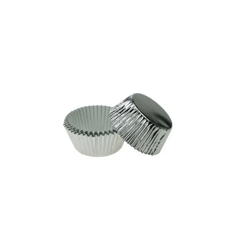 Caissettes cupcake argent (x30)