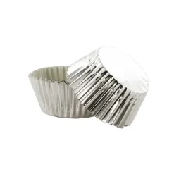 Caissettes cupcakes argentées (x50)