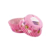 Caissettes cupcakes "Cupcakes fond rose" (x50)