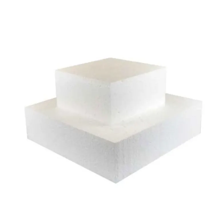 Cake dummy carré à bords ronds - Hauteur 7 cm