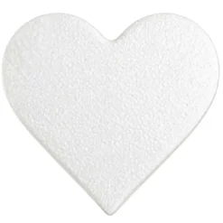 Cake dummy cœur à bords droits - Hauteur 7,5 cm
