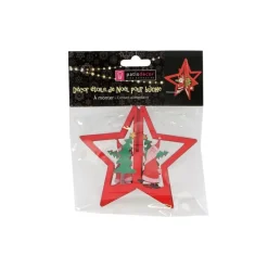 Cake Topper Etoile de Noël