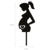 Cake topper Femme enceinte