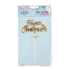Cake topper "Joyeux anniversaire"