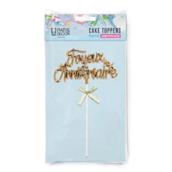 Cake topper "Joyeux anniversaire"