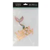Cake topper queue de sirène