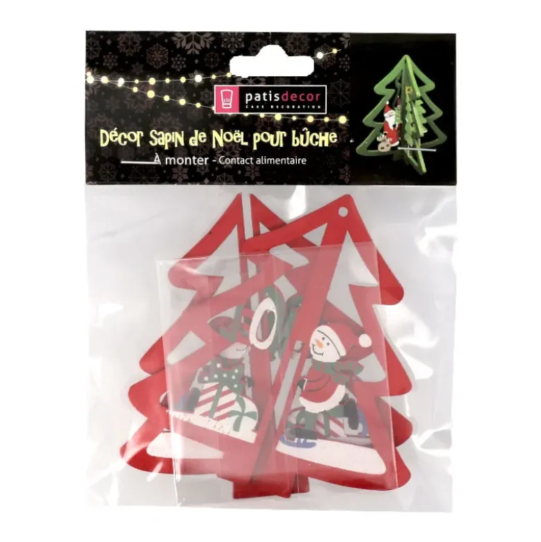 Cake Topper Sapin de Noël