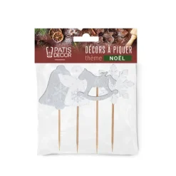Cake toppers mix de Noël 4