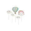 Cake toppers nuages et montgolfière