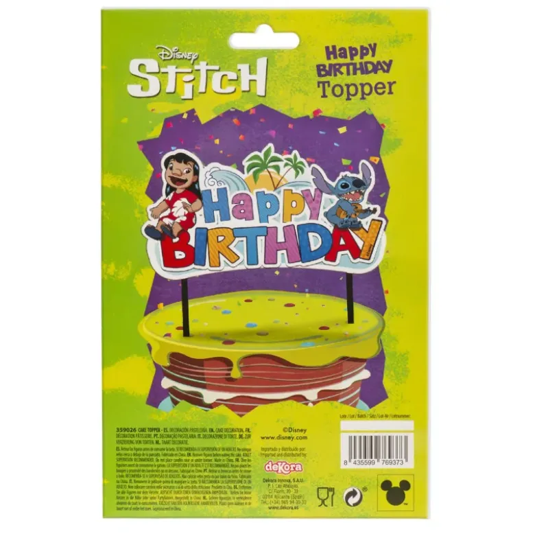 Cake topper Stitch 17,5 cm