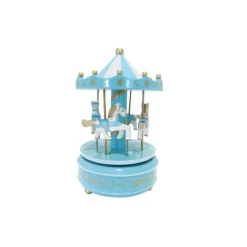 Carrousel musical bleu