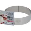 Cercle à entremets inox H 3,5 cm Ø 10 cm