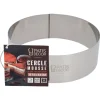 Cercle à mousse inox H 4,5 cm Ø 14 cm
