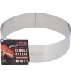Cercle à mousse inox H 4,5 cm Ø 18 cm