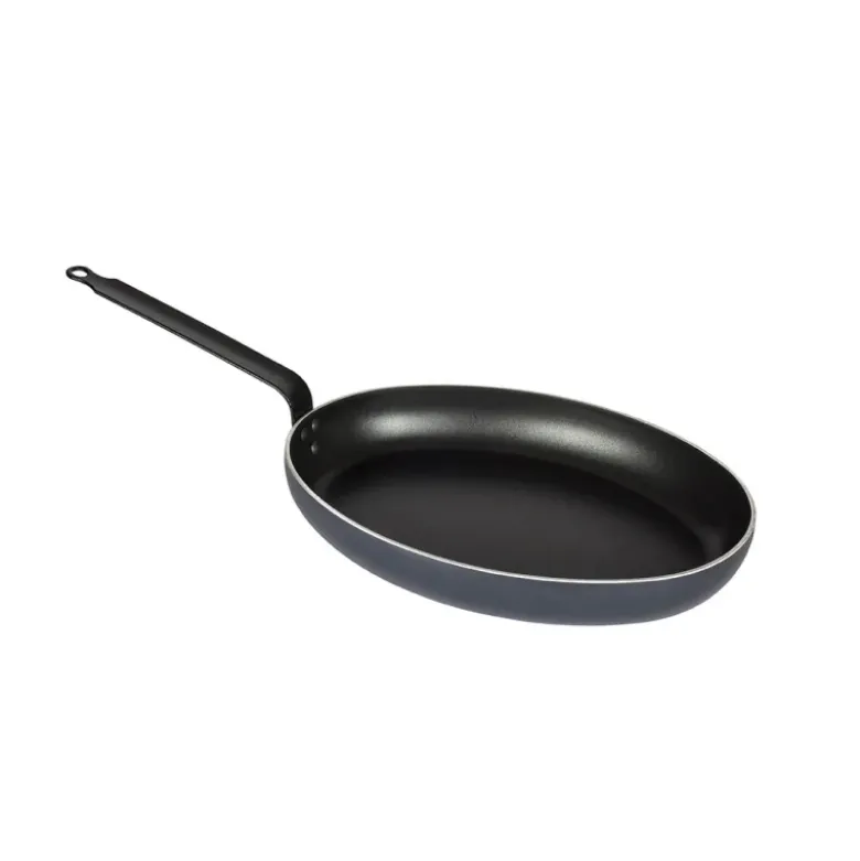 Chef poêle ovale anti-adhérente 36 cm