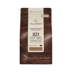 Chocolat de couverture lait 823 - 33,6% de cacao - 1Kg