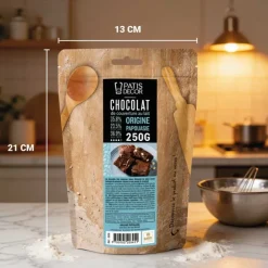 Chocolat de couverture lait Papouasie - 35,8% de cacao - 250g