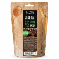 Chocolat de couverture noir Extra Bitter guayaquil - 64% de cacao - 250g