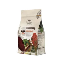 Chocolat de Couverture Noir origine Mexique 66 % 2,5 Kg