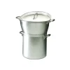 Classe Alu couscoussier avec couvercle 28 cm
